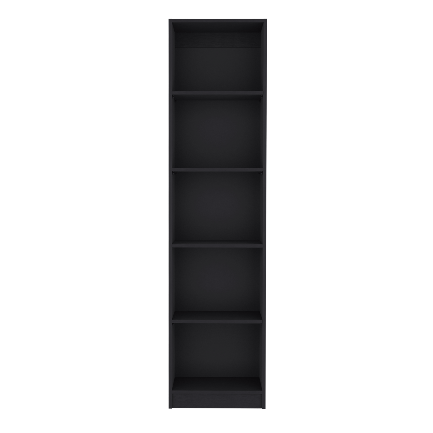 Kris Bookcase with 5-Tier Shelves - Black