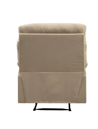 Arcadia Microfiber Recliner - Beige