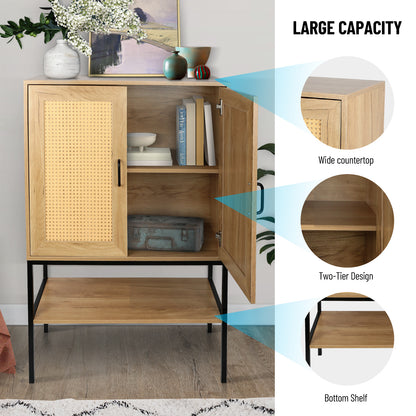 Levo Rattan Doors Free Standing Sideboard