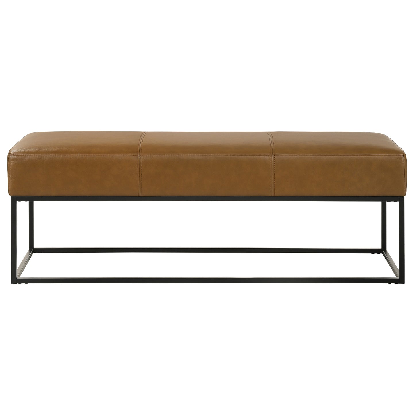 Odessa Leather Bench