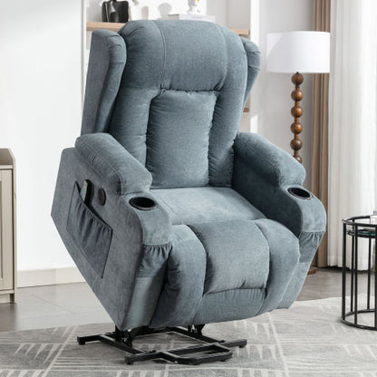 Parsons Power Lift Recliner Chair - Blue