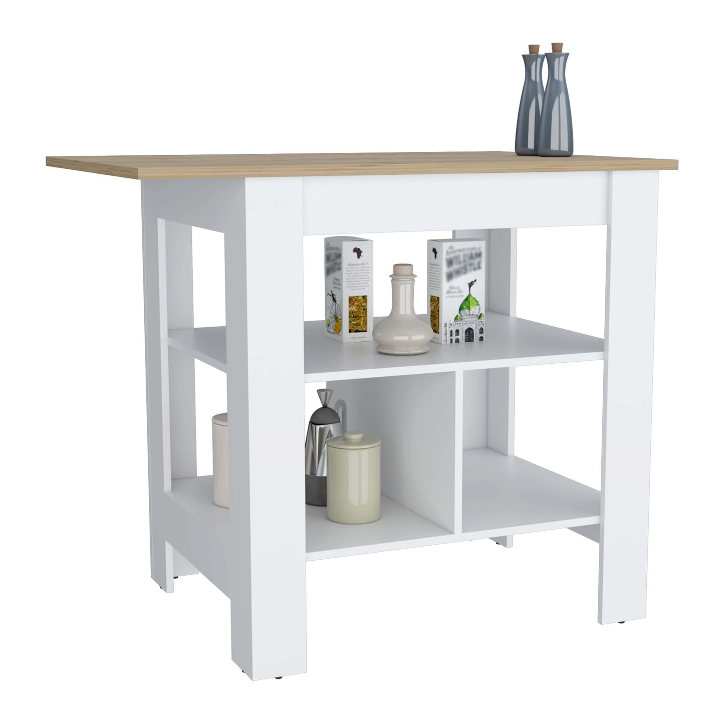 Kodo Kitchen Island - White