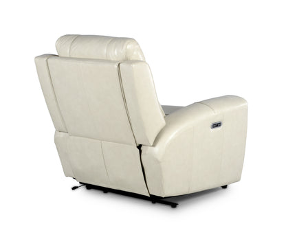 Evan Electric Power Recliner - Ivory