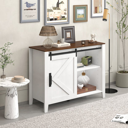 Otis Storage Cabinet - White