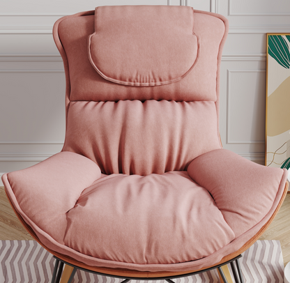 Jasper Sofa Single Rocking Chair - Pink