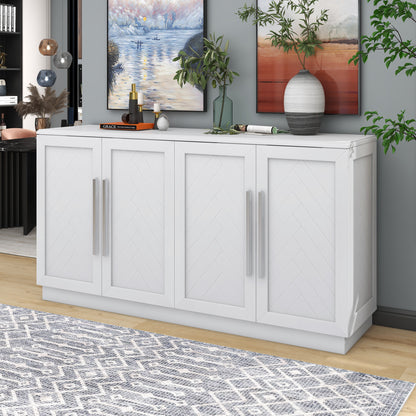 Larson Sideboard Buffet - White