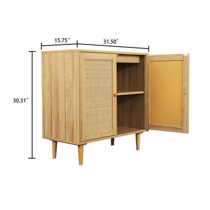 Chester Rattan Storage Cabinet