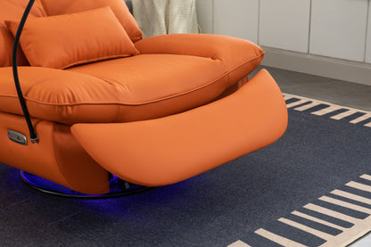 Bravo 270 Swivel Glider Recliner Chair - Orange