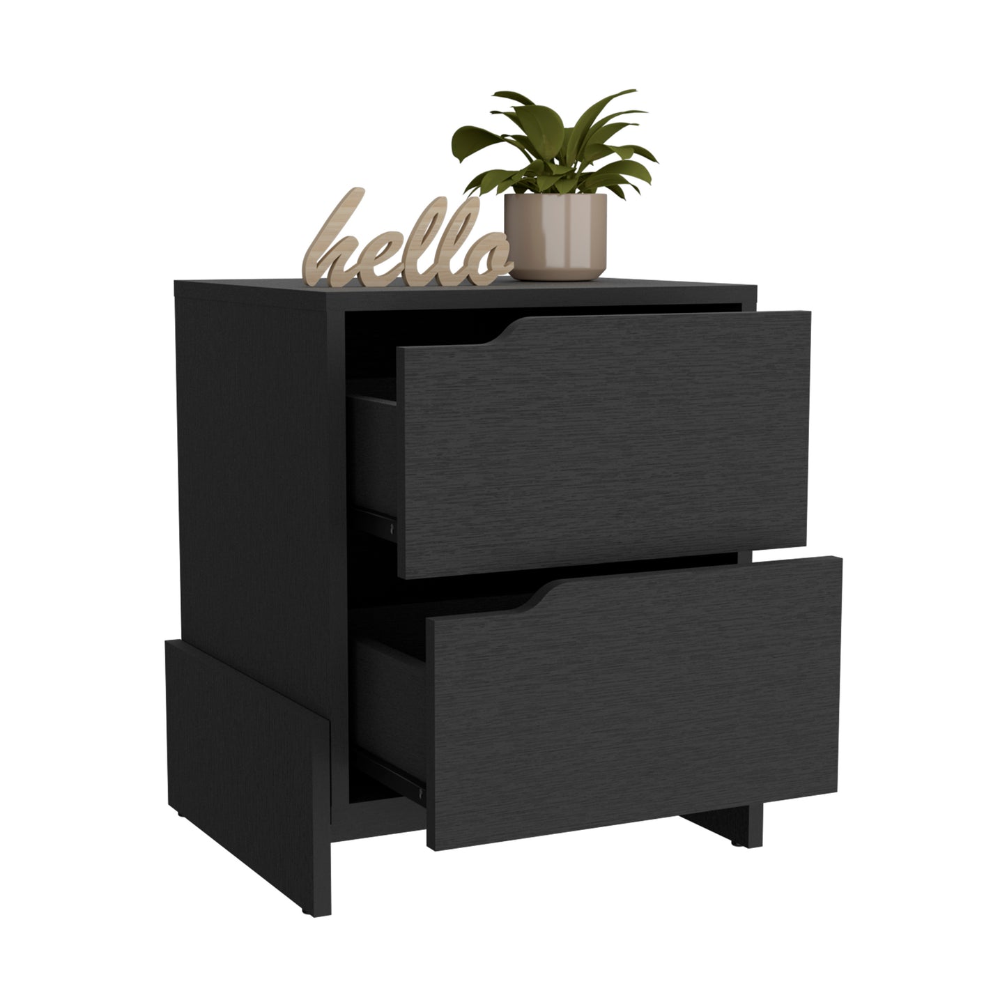 Brookland  Nightstand - Black