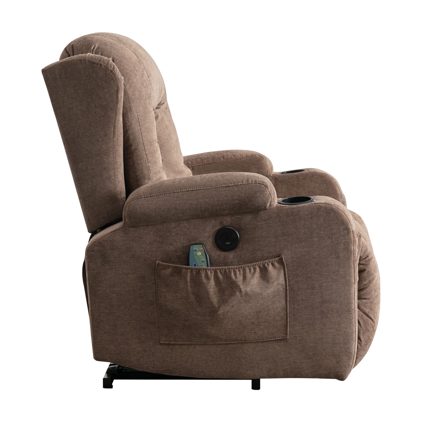 Bonilla Power Lift Recliner Chair - Brown