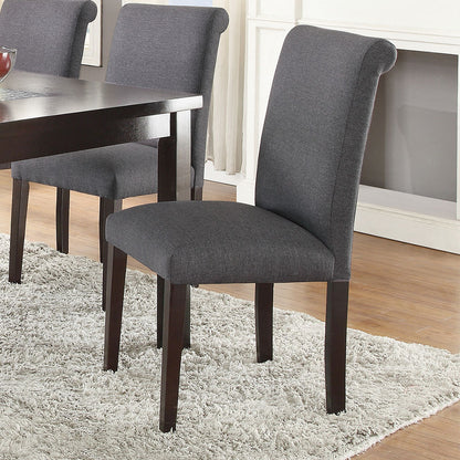 Dunn Fabric Dining Chair (Set of 2) - Gray