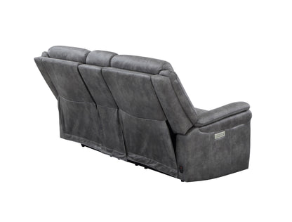 Lennox Console Loveseat - Dark Gray