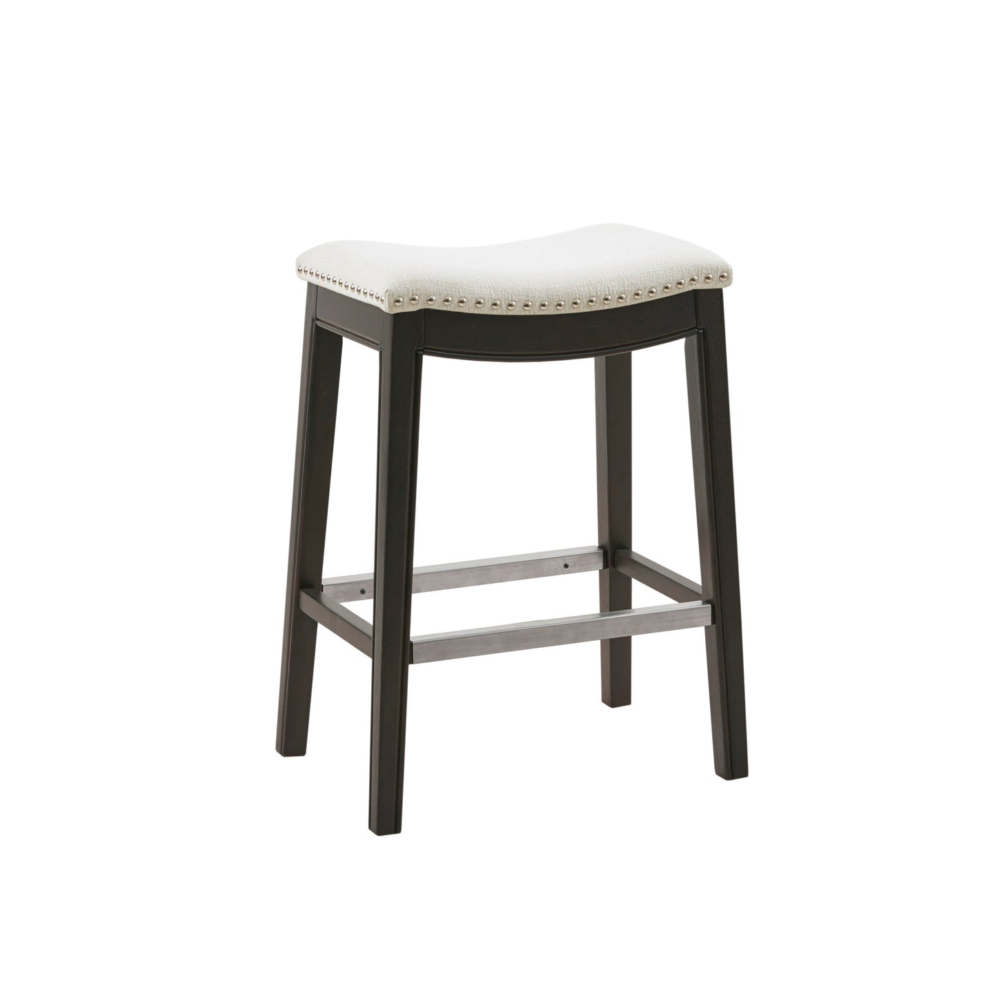 Saddle Counter Stool - Cream