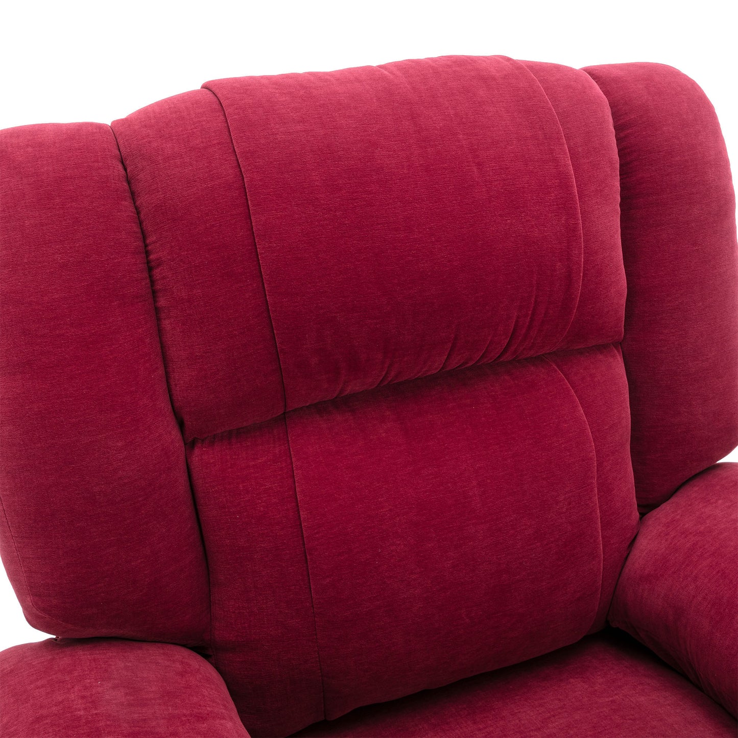 Dawson Power Lift Recliner with Massage - Red