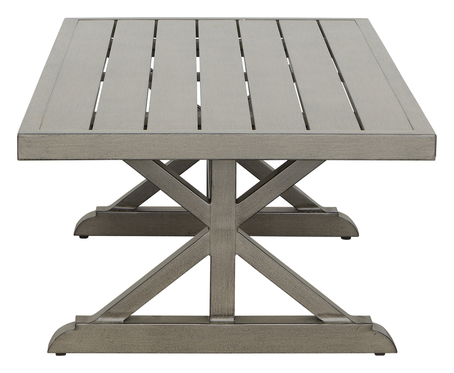 Nish Rust-Resistant Outdoor Coffee Table - Light Brown