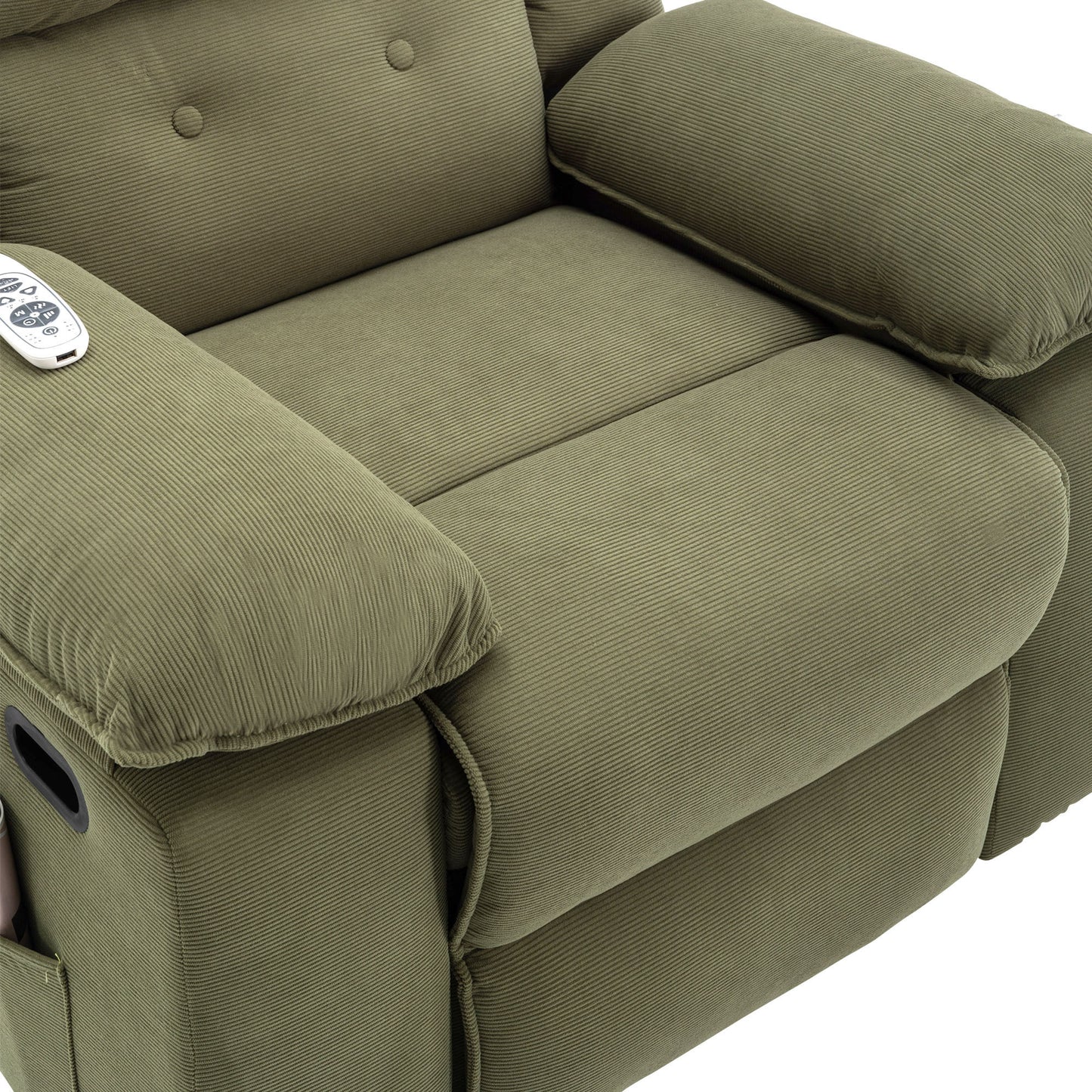 Euphoria Power Lift  Massage Recliner Chair - Green