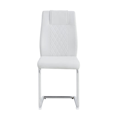 Skye Dining Chair Metal Leg (Set of 6) - White