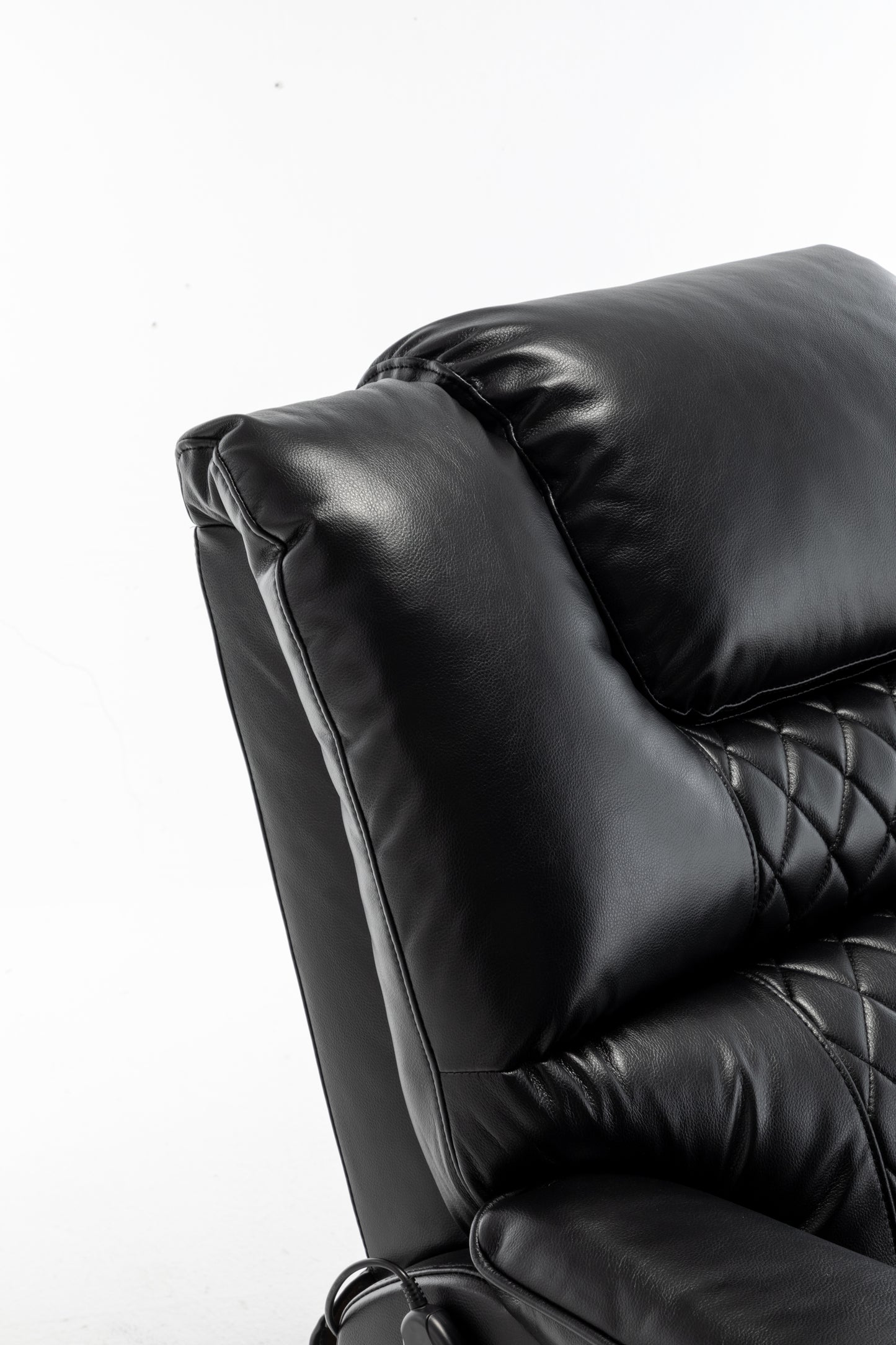 Eriga Power Lift Recliner Chair (180 degree lying flat) - Black