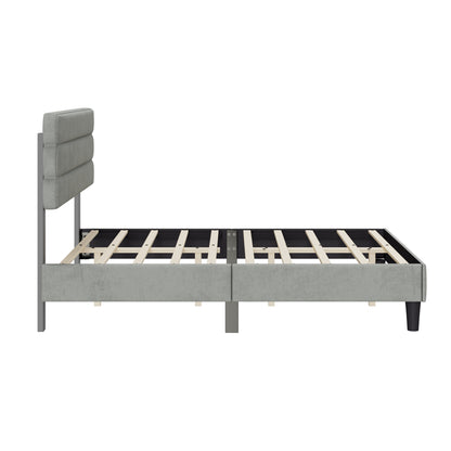 Wee Full Size Bed Frame - Light Gray