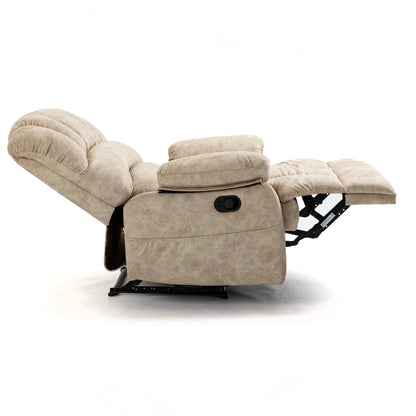 Thomson Large Fabric Recliner Chair - Beige