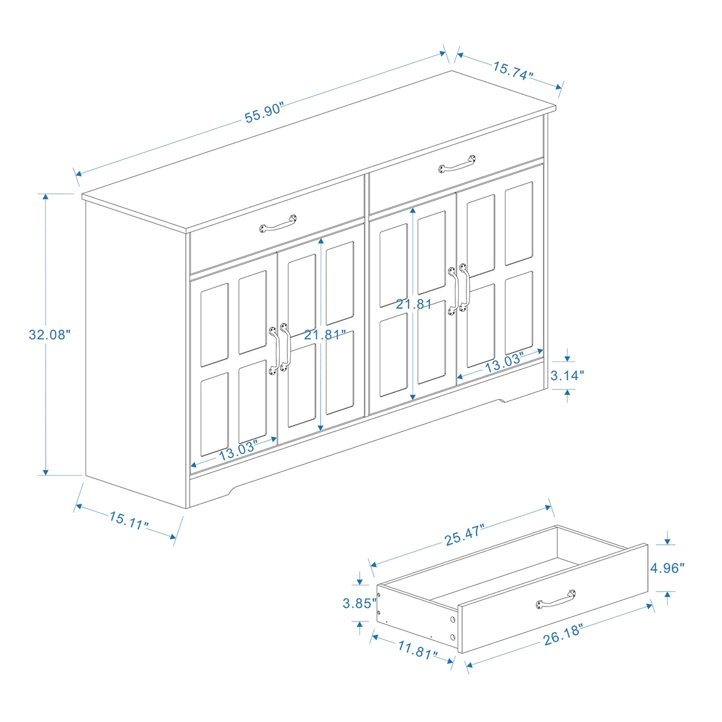 Salazar Sideboard Buffet