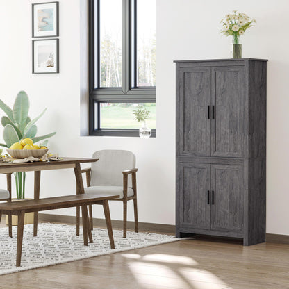 Tamo Freestanding Storage Cabinet - Gray