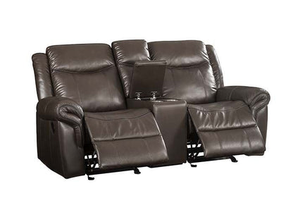 Lydia Motion Loveseat with Console