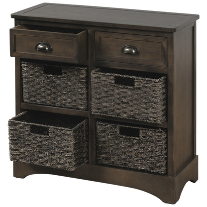 Trex Rustic Storage Cabinet - Light Gray