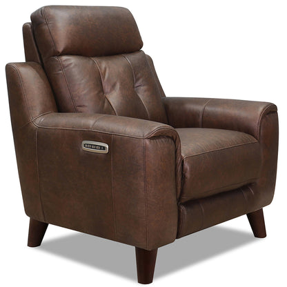 Torino Power Recliner Chair - Brown