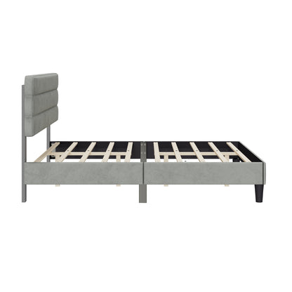 Wee Queen Size Bed Frame - Light Gray