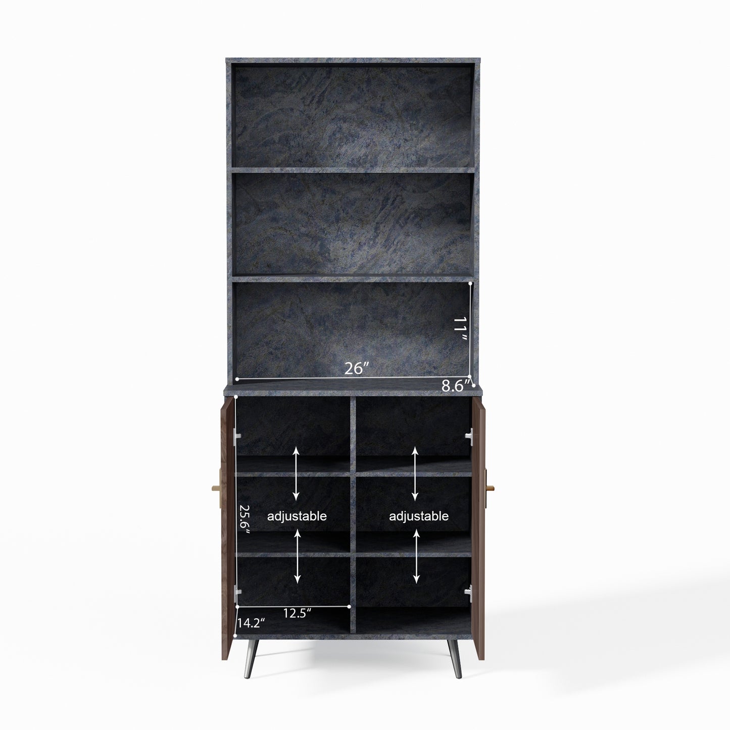 Dosa II Accent Storage Cabinet with Doors