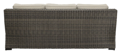 Monta Outdoor Patio Sofa - Light Brown