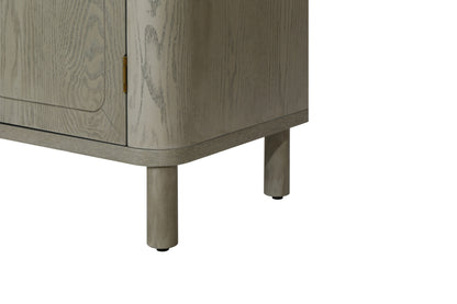 Sonia Four Door Storage Cabinet - Gray