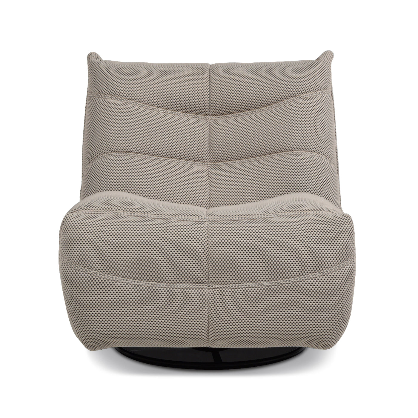 Rearden 3D Tech Mesh Swivel Glider Manual Recliner - Gray