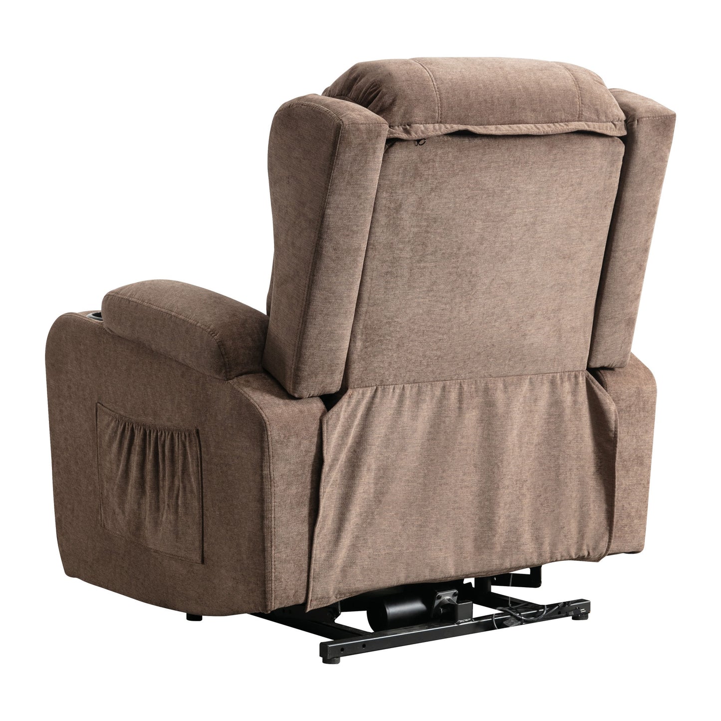 Bonilla Power Lift Recliner Chair - Brown