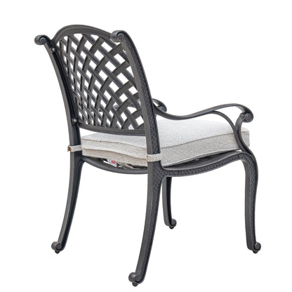 Zuni Outdoor Dining Chair with Cushion - Sandstorm