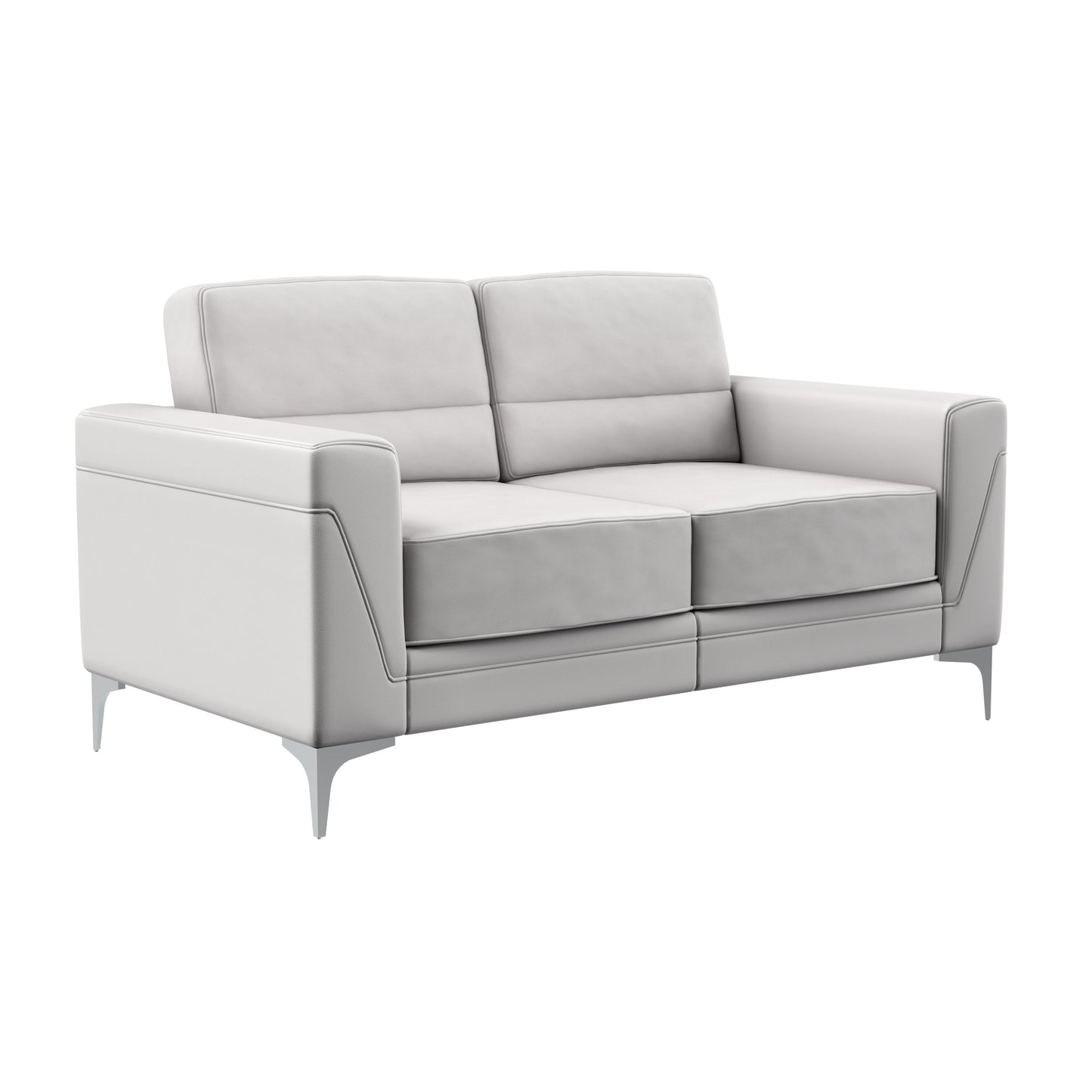 Creta Loveseat - Light Gray