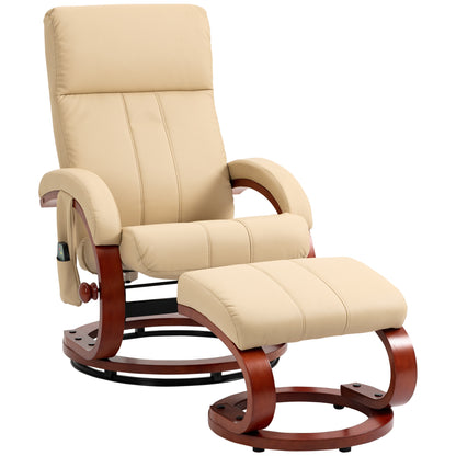 Alana Recliner with 10 Vibration Points and 5 Massage Mode - Beige