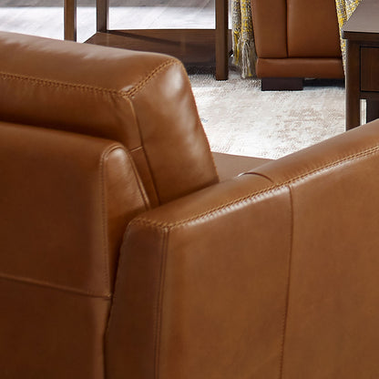 Mary Leather Loveseat