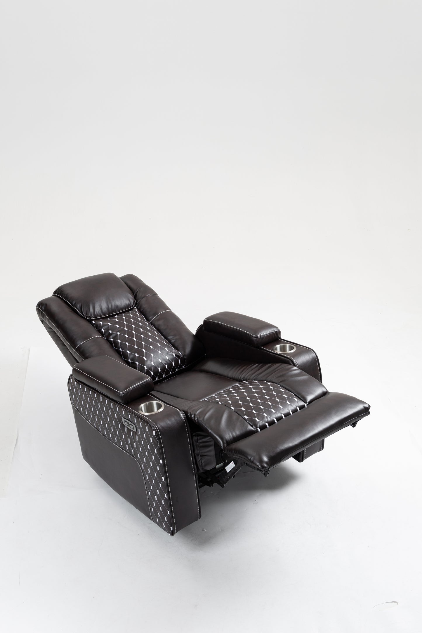 Warner II Power Recliner with Multifunctional Features - Brown