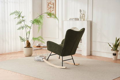 Otto Rocking Chair Nursery - Green