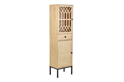 Viva Tall Floor Cabinet - Dark Oak