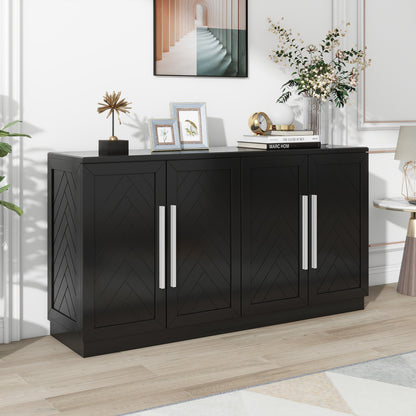 Larson Sideboard Buffet - Black