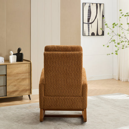 Lester One Rocking Chair - Caramel