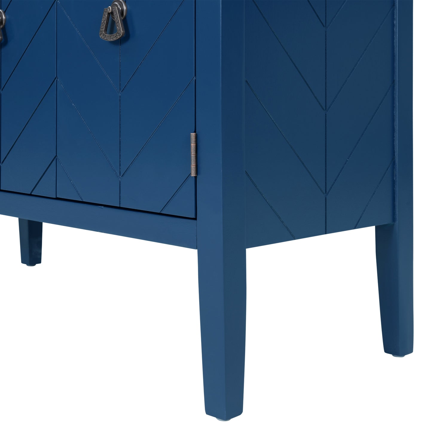 Delena Accent Storage Cabinet - Navy Blue