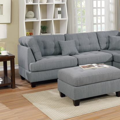 Trova 3 Pcs Modular Sofa Set  - Gray