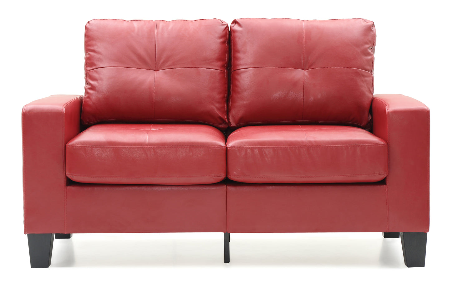 Newbury Modular Loveseat - Red