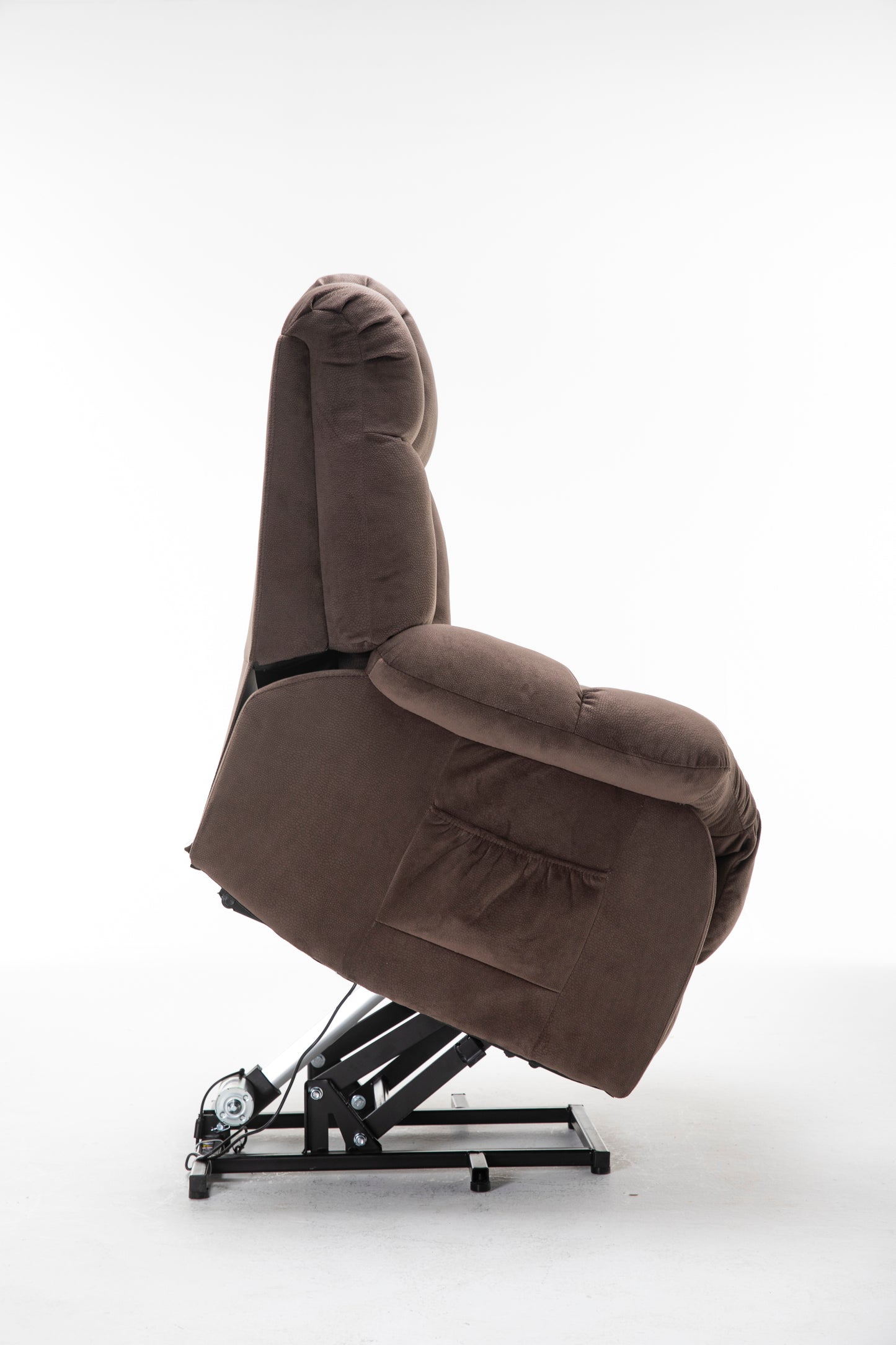 Cooper Power Lift Recliner Motion Reclining Chair - Coffee