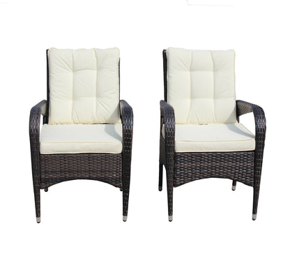 Johan Liberatore Dining Chairs with Cushions (Set of 2)