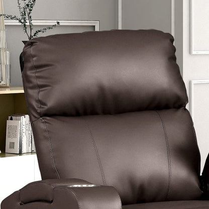 Aliza Modern Power Recliner Chair - Espresso